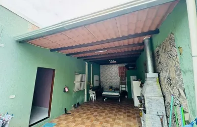 Casa para venda em itanhaém, balneário gaivota, 2 dormitórios, 1 suíte, 2 banheiros, 4 vagas
