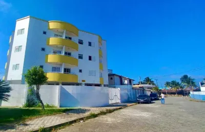 Apartamento para venda em mongaguá, balneário itaguaí, 1 dormitório, 1 banheiro, 1 vaga