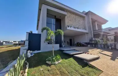 Casa com 4 dormitórios à venda, 279 m² por r$ 2.700.000,00 - condomínio residencial santorini - paulínia/sp
