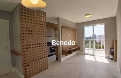Apartamento com 2 dormitórios para alugar, 74 m² - eco vila santa margarida - paulínia/sp