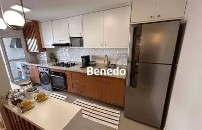 Apartamento com 2 dormitórios à venda, 60 m² por r$ 485.000 - balneario tropical - paulínia/são paulo