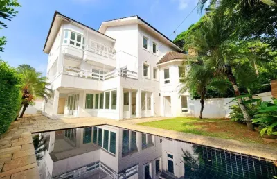 Casa de esquina para locação em alphaville - residencial 10