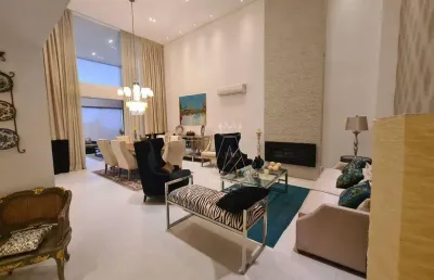 Casa para venda semimobiliada em alphaville - condomínio genesis 02