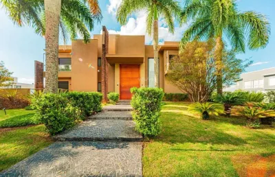 Casa para venda em alphaville - condomínio genesis 02 com vista permanente!!!