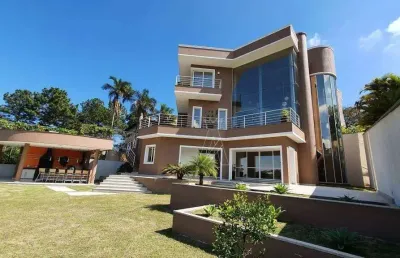 Casa com 4 dormitórios à venda, 600 m² por r$ 4.500.000,00 - alphaville - santana de parnaíba/sp