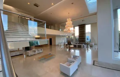 Casa com 5 dormitórios à venda, 1800 m² por r$ 35.990.000,00 - tamboré - barueri/sp