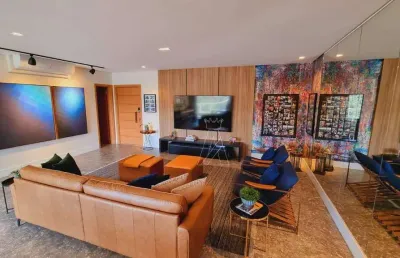 Apartamento com 3 dormitórios à venda, 172 m² por r$ 2.900.000,00 - tamboré - santana de parnaíba/sp