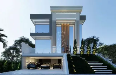 Casa em construção para venda em alphaville - condomínio genesis 02