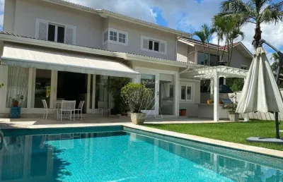 Casa com 4 dormitórios à venda, 434 m² por r$ 3.875.000,00 - alphaville - santana de parnaíba/sp