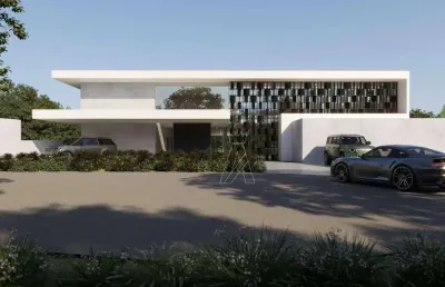 Casa de alto padrão para venda no tamboré 02 - totalmente mobiliada e decorada