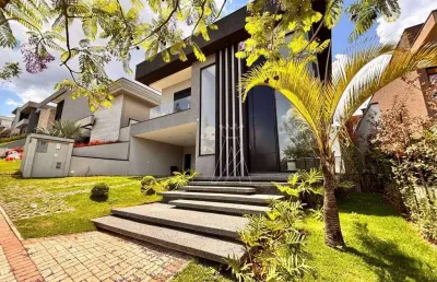Casa nova de alto padrão no residencial itahyê em alphaville