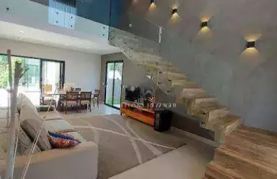 Casa com 3 dormitórios à venda, 215 m² por r$ 2.190.000,00 - currupira - jundiaí/sp