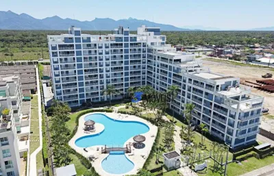 Cobertura duplex com piscina frente mar no balneário flórida