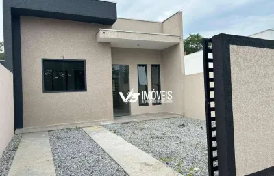 Casa com 2 dormitórios à venda, 51 m² por r$ 289.000,00 - caiobá - matinhos/pr