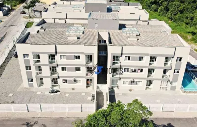 Apartamento com 2 dormitórios à venda, 43 m² por r$ 270.000,00 - sertãzinho - matinhos/pr
