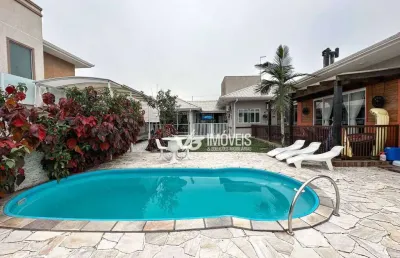 Casa com 5 dormitórios à venda, 300 m² por r$ 2.480.000,00 - caiobá - matinhos/pr