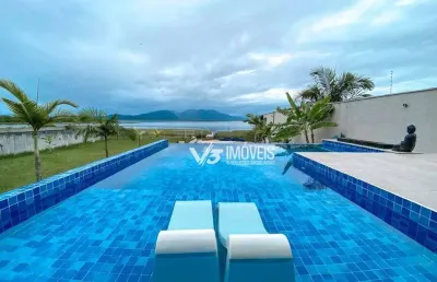 Exclusiva casa de frente para a baía de guaratuba – um refúgio de luxo e elegância