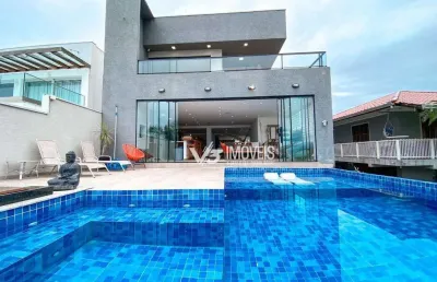 Exclusiva casa de frente para a baía de guaratuba – um refúgio de luxo e elegância