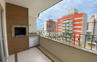 Apartamento com vista para o mar apenas 01 quadra da praia!