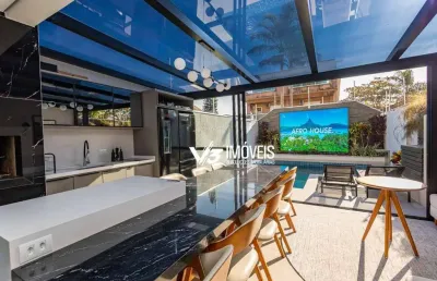 Sobrado com 4 dormitórios à venda, 234 m² por r$ 2.900.000,00 - betaras - matinhos/pr