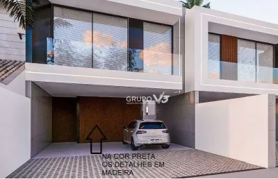 Sobrado com 4 dormitórios à venda, 270 m² por r$ 2.860.000,00 - caiobá - matinhos/pr
