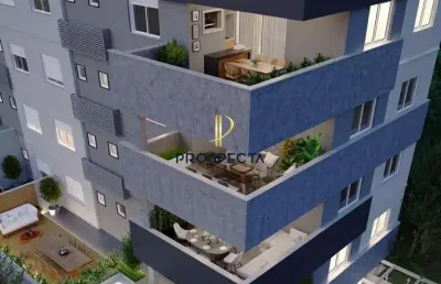 Apartamento novo com 02 dormitórios / suíte 02 vagas de garagem em construção no
