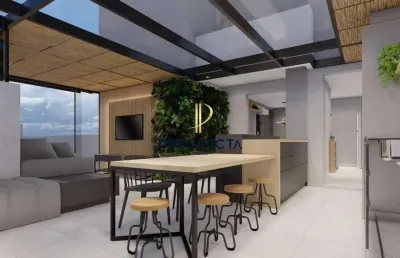 Apartamento  garden com 2 dormitórios e incríveis 52m² terraço no bairro vinhedo