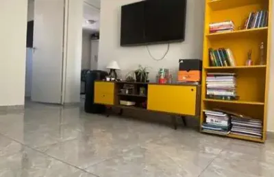 Apartamento à venda em carapicuíba-sp, vila gustavo correia  2 quartos, 2 salas, 1 banheiro, 1 vaga de garagem  50m².