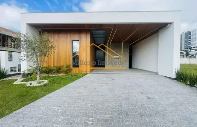 Casa em condomínio para venda em palhoça, pedra branca, 3 dormitórios, 3 suítes, 4 banheiros, 4 vagas