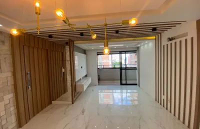 Apartamento alto padrão à venda no vila lagoa – ponta d’areia, reformado e projetado