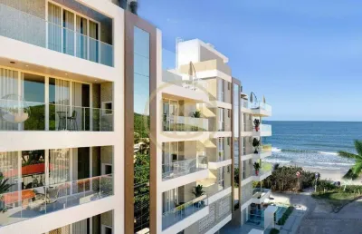 Lançamento - volo ocean residence - 03 suítes - frente mar - praia de palmas