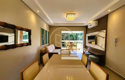 Apartamento mobiliado novo com suíte a venda na praia de palmas