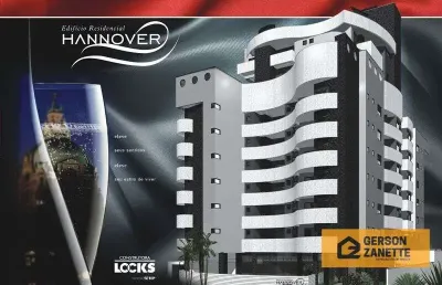 Ed. hannover - apartamento alto padrão - centro - criciuma