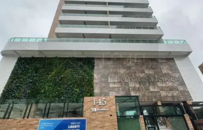 Apartamento para venda em praia grande, aviação, 3 dormitórios, 2 suítes, 1 banheiro, 2 vagas