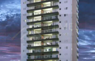 Apartamento para venda em praia grande, guilhermina, 2 dormitórios, 2 suítes, 1 banheiro, 1 vaga
