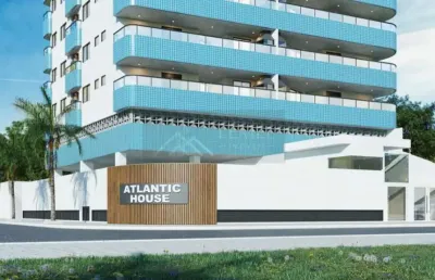 Apartamento para venda em praia grande, maracanã, 2 dormitórios, 1 banheiro, 1 vaga