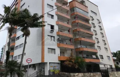 Apartamento para venda em praia grande, vila tupi, 1 dormitório, 1 banheiro, 1 vaga
