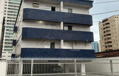 Apartamento para venda em praia grande, vila tupi, 1 dormitório, 1 banheiro, 1 vaga