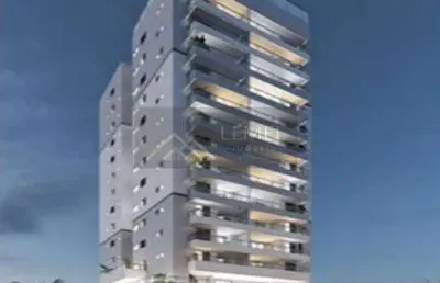 Apartamento para venda em praia grande, maracanã, 2 dormitórios, 1 suíte, 1 banheiro, 1 vaga