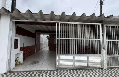 Casa geminada para venda em praia grande, maracanã, 2 dormitórios, 1 suíte, 1 banheiro, 2 vagas