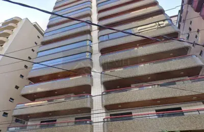 Apartamento para venda em praia grande, vila tupi, 3 dormitórios, 2 suítes, 1 banheiro, 2 vagas