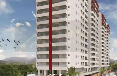 Apartamento para venda em praia grande, vila caiçara, 2 dormitórios, 1 suíte, 1 banheiro, 1 vaga