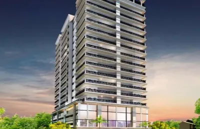Apartamento na planta para venda em praia grande, guilhermina, 3 dormitórios, 3 suítes, 1 banheiro, 1 vaga