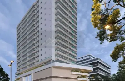 Apartamento para venda em praia grande, vila caiçara, 3 dormitórios, 2 suítes, 1 banheiro, 2 vagas