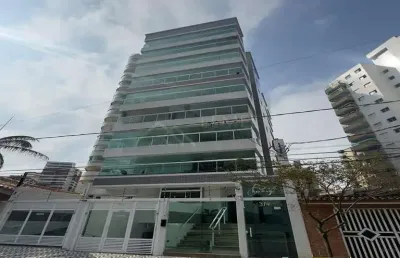 Apartamento para venda em praia grande, guilhermina, 1 dormitório, 1 banheiro, 1 vaga