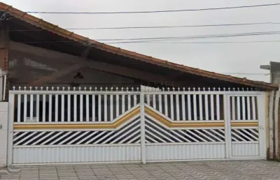 Casa geminada para venda em praia grande, guilhermina, 2 dormitórios, 1 suíte, 2 banheiros, 2 vagas