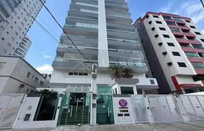 Apartamento para venda em praia grande, ocian, 2 dormitórios, 1 suíte, 1 banheiro, 1 vaga