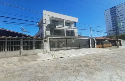 Casa em condomínio para venda em praia grande, ocian, 2 dormitórios, 2 suítes, 1 banheiro, 1 vaga