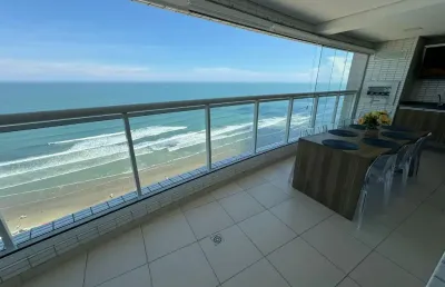 Alto padrão todo mobiliado, com maravilhosa vista mar,  no boqueirão, em praia grande sp