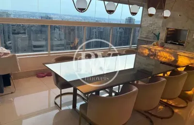 Apartamento mobiliado de 153m² à venda – 3 suítes, jardim goiás